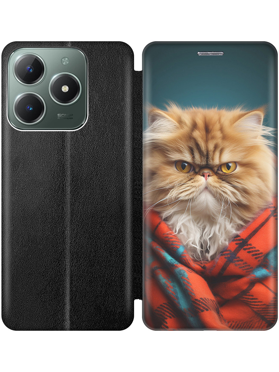 Чехол-книжка на Realme C61 / C63 с принтом "Недовольный котик" черный, Черный;красный;синий, 785979612
Чехол-книжка на Realme C61 / C63 с принтом "Недовольный котик" черный, Черный;красный;синий, 785979612