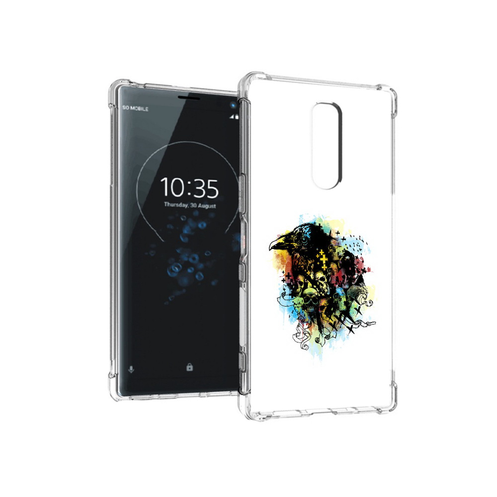 Чехол MyPads Tocco для Sony Xperia 1 ворон и черепа (PT141276.244.273), Прозрачный, Tocco
Чехол MyPads Tocco для Sony Xperia 1 ворон и черепа (PT141276.244.273), Прозрачный, Tocco