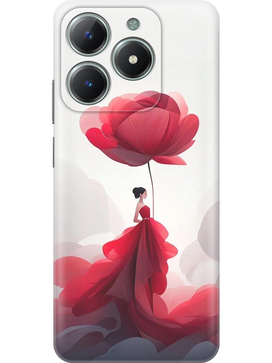 Силиконовый чехол на Realme C61 / C63 с принтом "Цветочная девушка в красном", Прозрачный;белый;красный, 785979621
Силиконовый чехол на Realme C61 / C63 с принтом "Цветочная девушка в красном", Прозрачный;белый;красный, 785979621