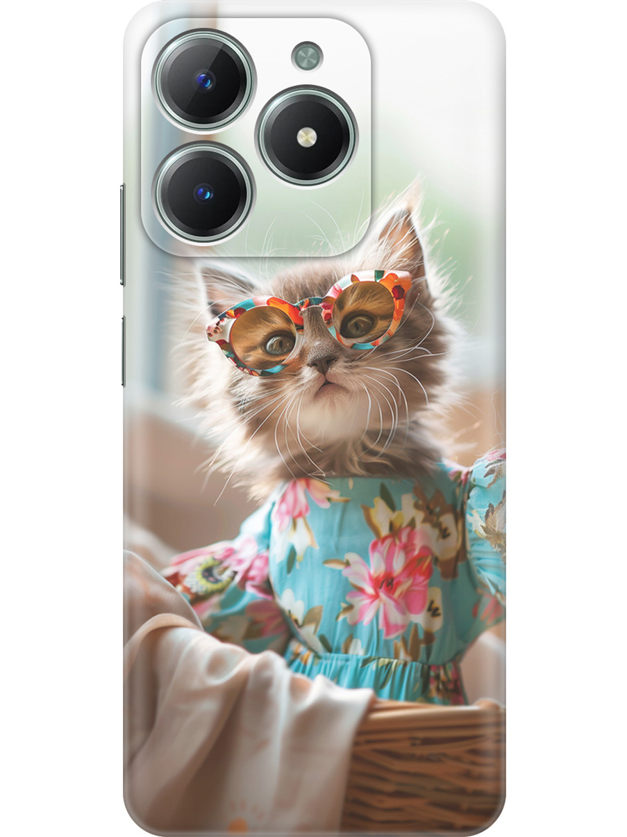 Силиконовый чехол на Realme C61 / C63 с принтом "Кошечка в голубом платье", Прозрачный;белый;голубой;серый, 785979611
Силиконовый чехол на Realme C61 / C63 с принтом "Кошечка в голубом платье", Прозрачный;белый;голубой;серый, 785979611
