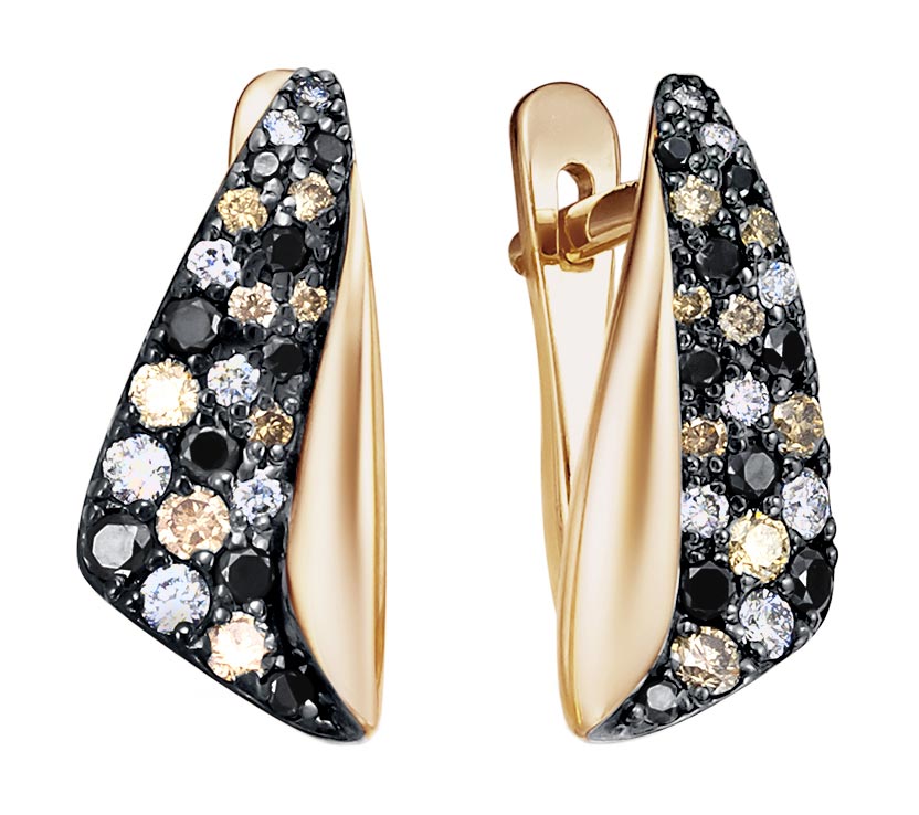 Серьги из красного золота с бриллиантом Vesna jewelry 21142-156-178-00, 21142-156-178-00
Серьги из красного золота с бриллиантом Vesna jewelry 21142-156-178-00, 21142-156-178-00