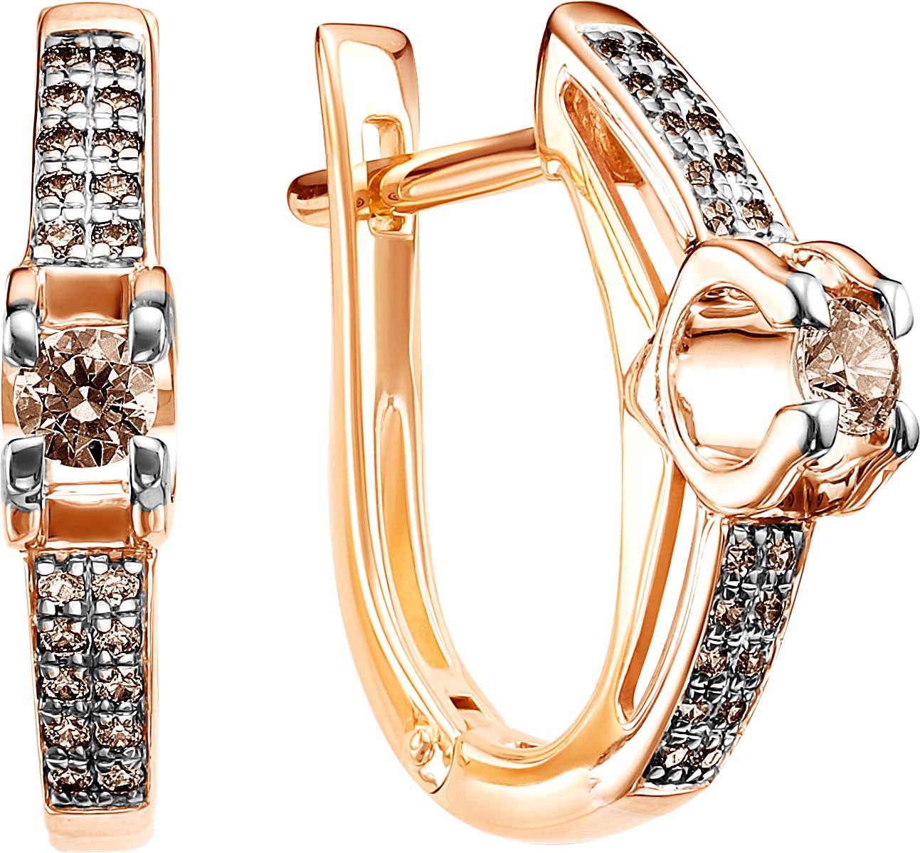 Серьги из красного золота с бриллиантом Vesna jewelry 2489-156-09-00, 2489-156-09-00
Серьги из красного золота с бриллиантом Vesna jewelry 2489-156-09-00, 2489-156-09-00