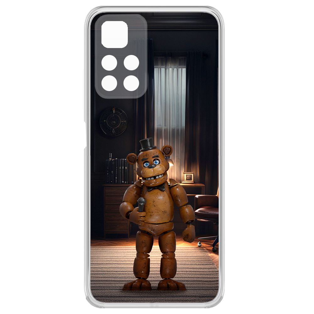 Чехол-накладка Krutoff Clear Case ФНАФ - Медведь Фредди для Xiaomi Redmi Note 11 Pro+ 5G, Прозрачный
Чехол-накладка Krutoff Clear Case ФНАФ - Медведь Фредди для Xiaomi Redmi Note 11 Pro+ 5G, Прозрачный