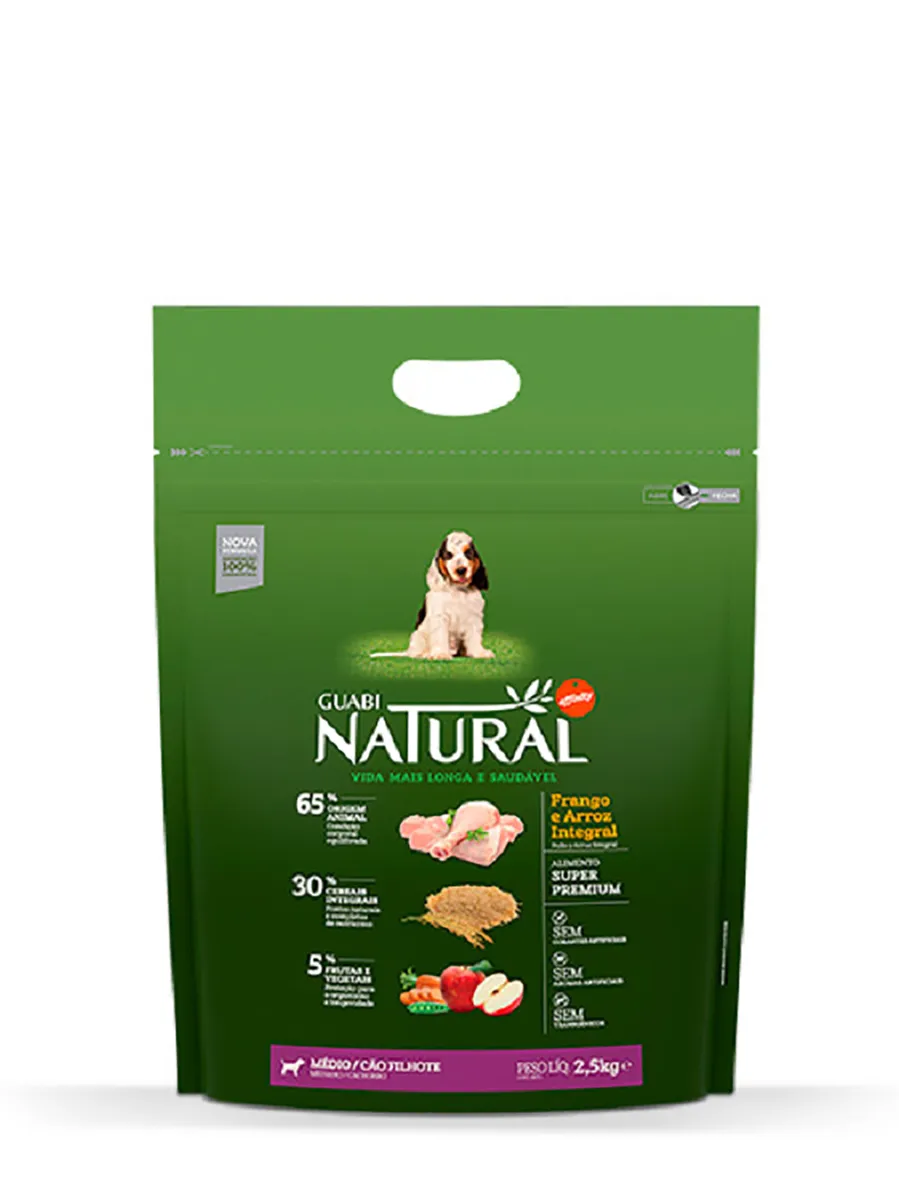 Сухой корм для щенков средних пород Guabi Natural, мясо цыпленка и рис, 2.5кг, Сухой корм для щенков средних пород Guabi natural, мясо цыпленка и рис 2,5 кг
Сухой корм для щенков средних пород Guabi Natural, мясо цыпленка и рис, 2.5кг, Сухой корм для щенков средних пород Guabi natural, мясо цыпленка и рис 2,5 кг