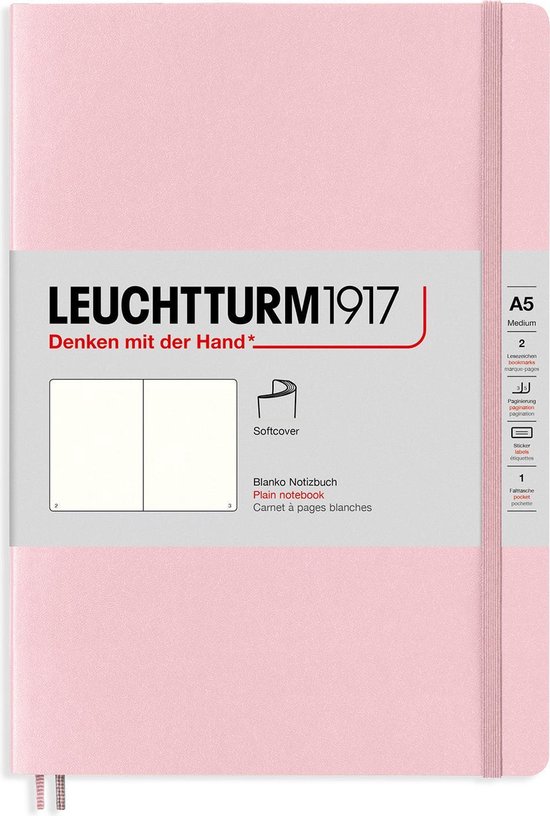 Блокнот Leuchtturm Composition В5 (нелинованный) 61 лист розовый мягкая обложка, Softcover Composition
Блокнот Leuchtturm Composition В5 (нелинованный) 61 лист розовый мягкая обложка, Softcover Composition