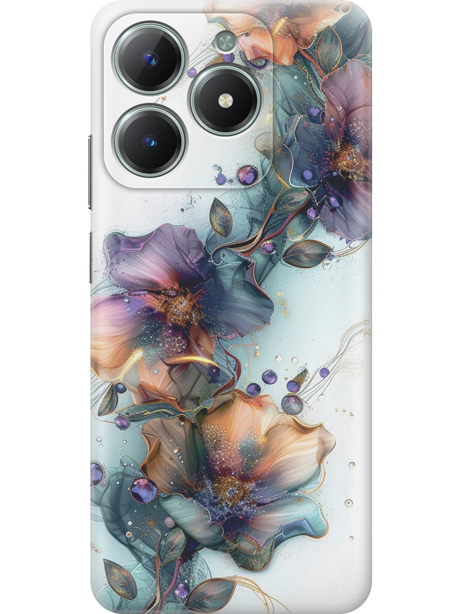 Силиконовый чехол на Realme C61 / C63 с принтом "Мистические цветы", Прозрачный;белый;зеленый, 785979623
Силиконовый чехол на Realme C61 / C63 с принтом "Мистические цветы", Прозрачный;белый;зеленый, 785979623