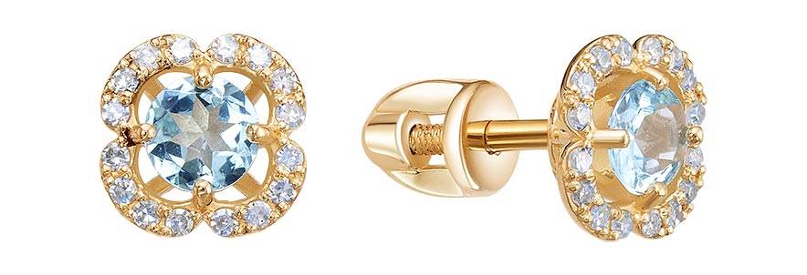 Серьги-пусеты из красного золота с бриллиантом Vesna jewelry 41520-150-262-00, 41520-150-262-00
Серьги-пусеты из красного золота с бриллиантом Vesna jewelry 41520-150-262-00, 41520-150-262-00