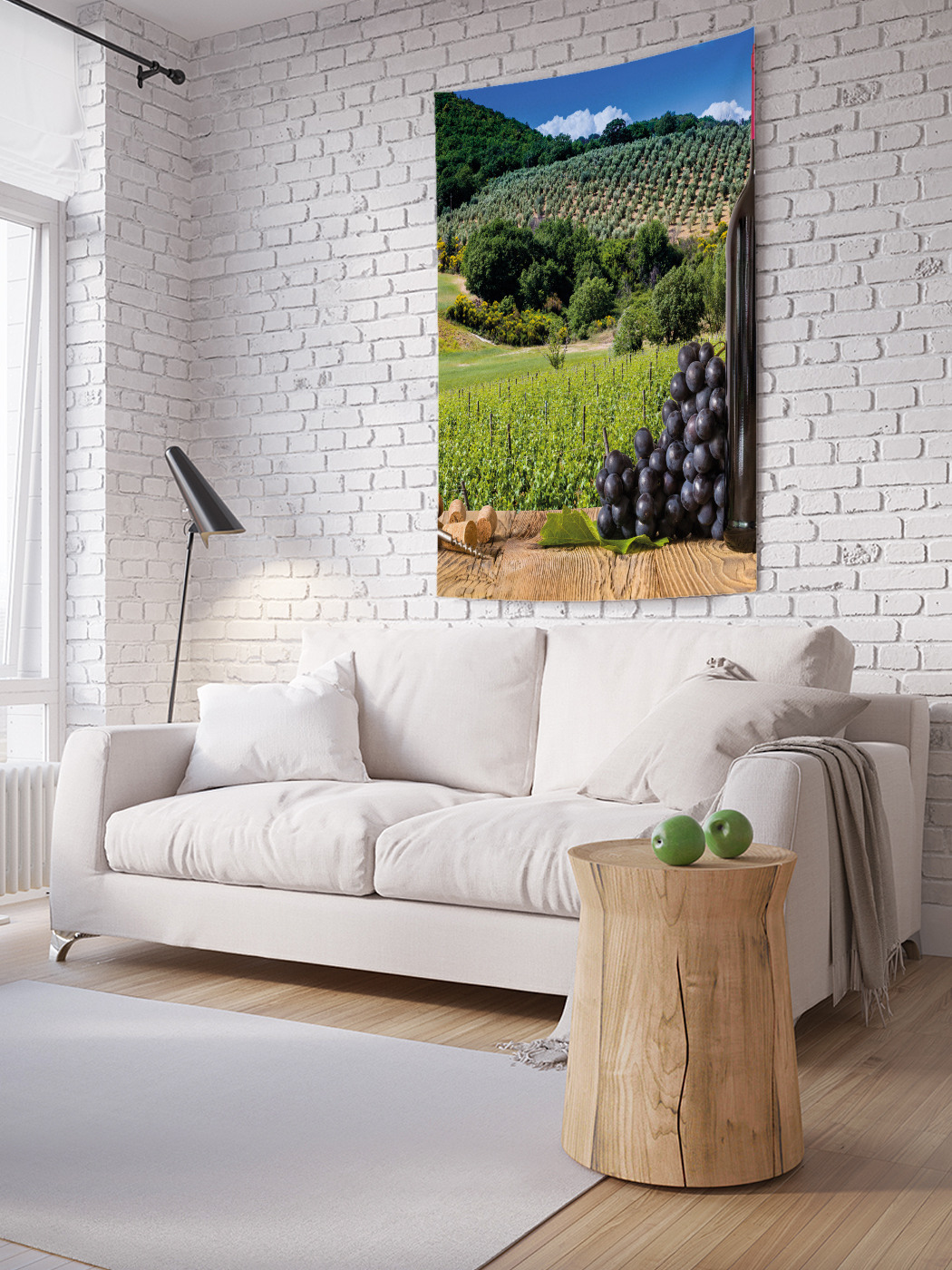 Вертикальное фотопанно на стену JoyArty С видом на виноградники 100x150 см, С видом на виноградники
Вертикальное фотопанно на стену JoyArty С видом на виноградники 100x150 см, С видом на виноградники