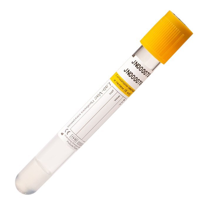 Вакуумные пробирки Lab-Vac с активатором и гелем, желтые, 4 мл, 13х75 мм, 100 шт, Желтый;прозрачный, желтые
Вакуумные пробирки Lab-Vac с активатором и гелем, желтые, 4 мл, 13х75 мм, 100 шт, Желтый;прозрачный, желтые