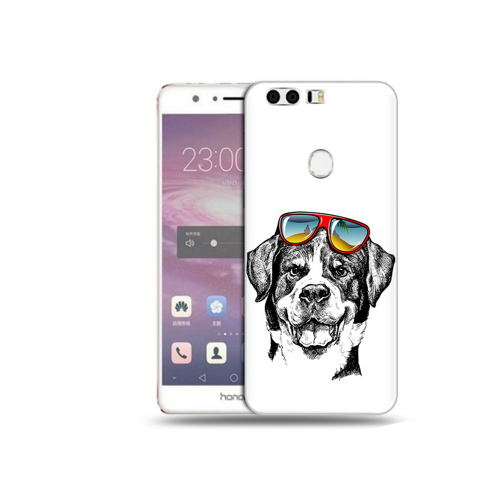 Чехол MyPads Tocco для Honor 8 счастливая собака (PT46676.38.631), Прозрачный, Tocco 
Чехол MyPads Tocco для Honor 8 счастливая собака (PT46676.38.631), Прозрачный, Tocco