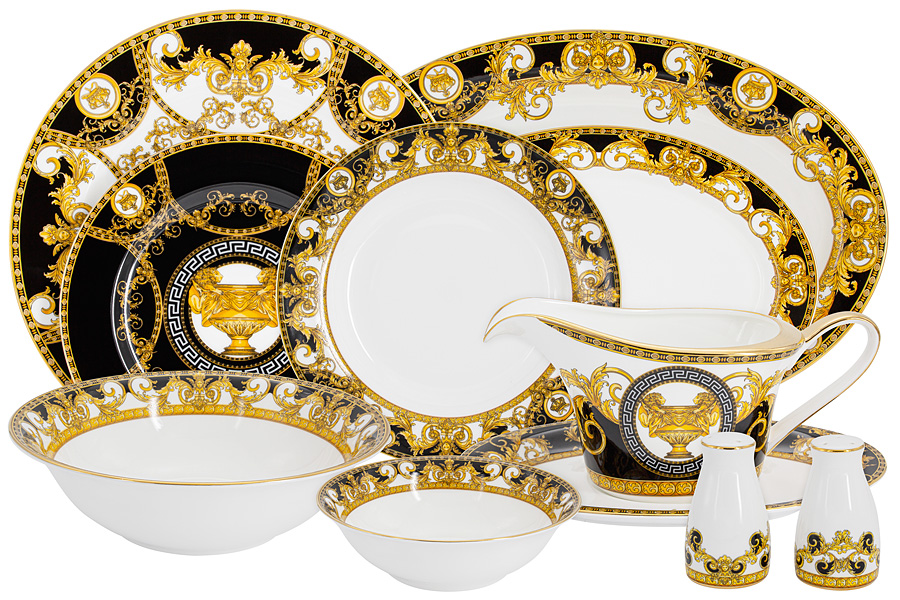 Обеденный сервиз Royal Crown Монплезир костяной фарфор RC9-50/1DS-666B, Золотистый
Обеденный сервиз Royal Crown Монплезир костяной фарфор RC9-50/1DS-666B, Золотистый