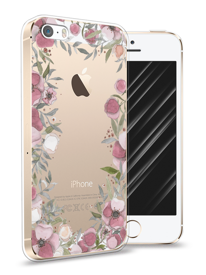 Чехол Awog на Apple iPhone 5 / Айфон 5 "Розовая цветочная рамка", Разноцветный, 10350-8
Чехол Awog на Apple iPhone 5 / Айфон 5 "Розовая цветочная рамка", Разноцветный, 10350-8