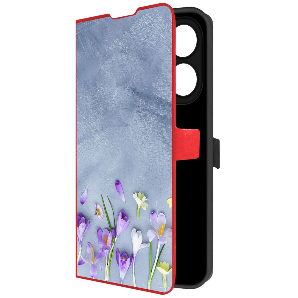 Чехол-книжка Krutoff Eco Book для TECNO Spark 20 Pro Цветочное настроение (красный)
Чехол-книжка Krutoff Eco Book для TECNO Spark 20 Pro Цветочное настроение (красный)