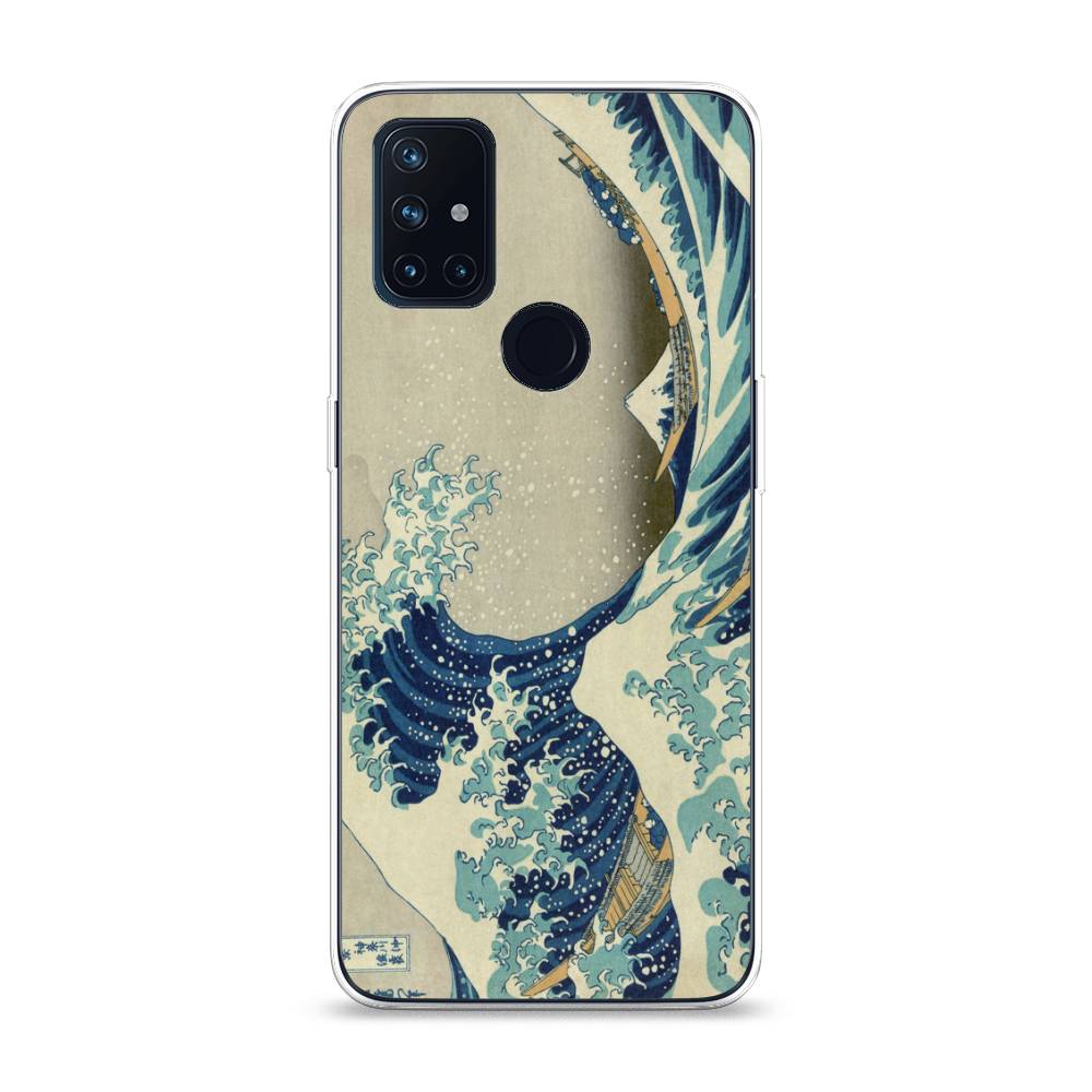 Чехол Awog на OnePlus Nord N10 / ВанПлас Nord N10 "Большая волна в Канагаве", Серый;синий;голубой, 152350-9
Чехол Awog на OnePlus Nord N10 / ВанПлас Nord N10 "Большая волна в Канагаве", Серый;синий;голубой, 152350-9