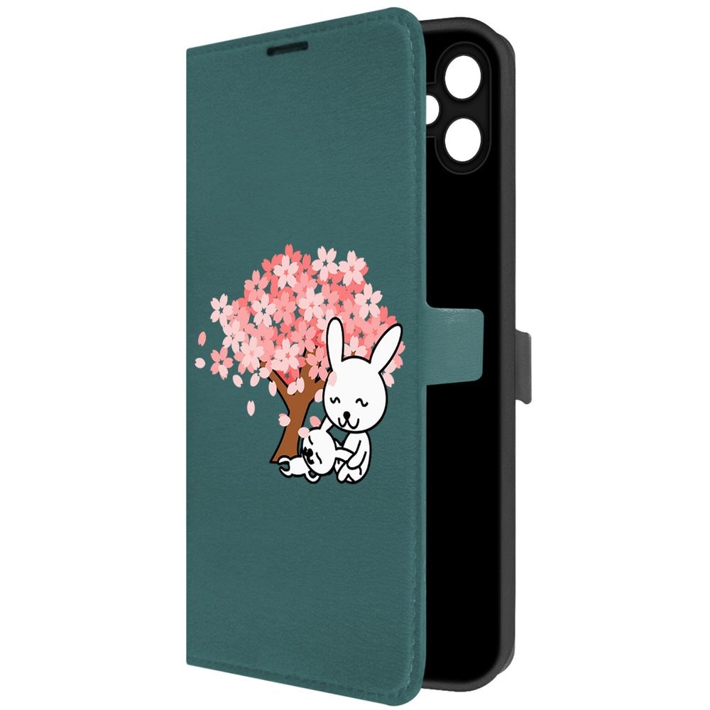 Чехол-книжка Krutoff Eco Book для Samsung Galaxy A05 Кролики (зелёный опал), Зеленый
Чехол-книжка Krutoff Eco Book для Samsung Galaxy A05 Кролики (зелёный опал), Зеленый