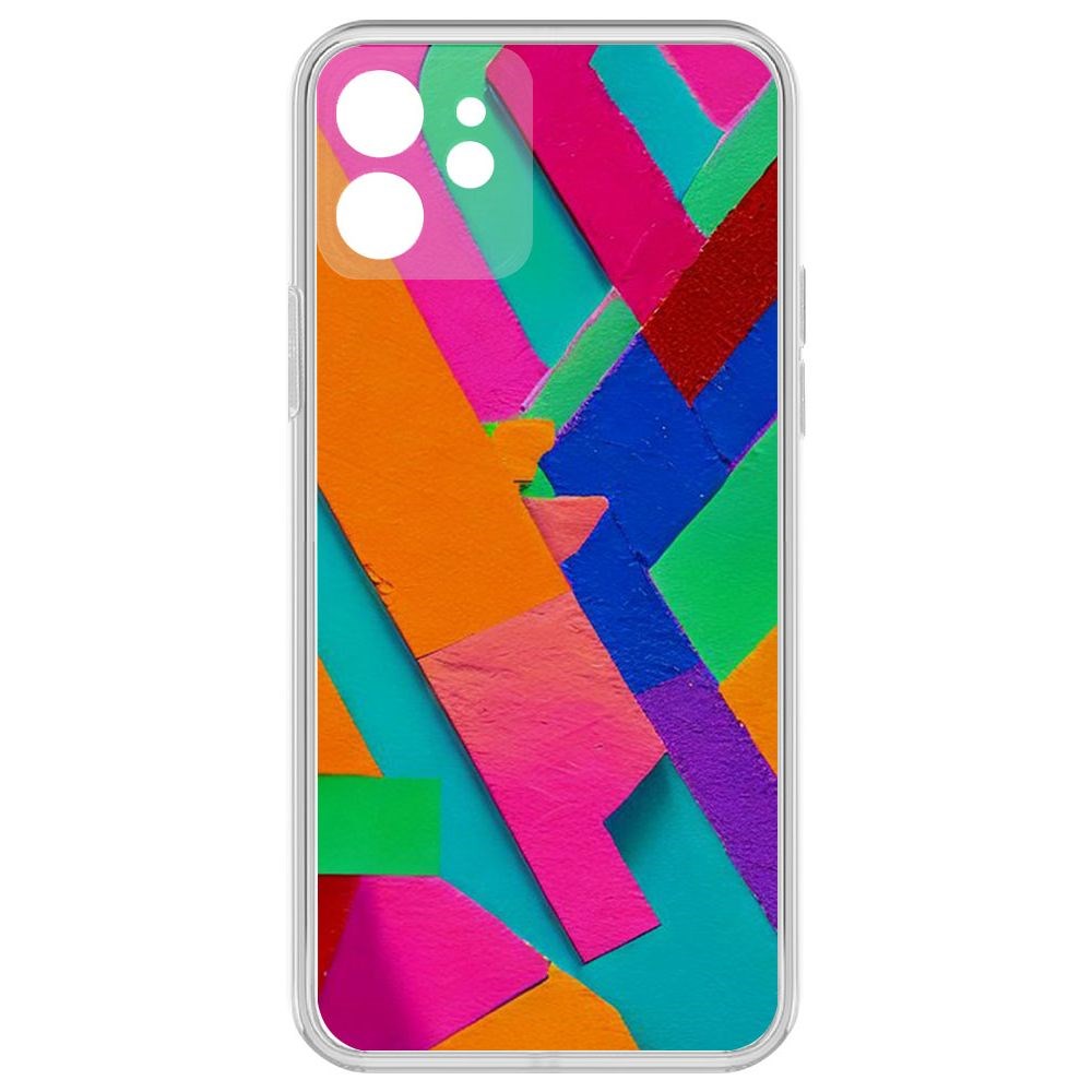 Чехол-накладка Krutoff Clear Case Нейроавангард для iPhone 12 с защитой камеры, Прозрачный
Чехол-накладка Krutoff Clear Case Нейроавангард для iPhone 12 с защитой камеры, Прозрачный