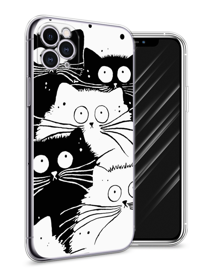 Чехол Awog на Apple iPhone 11 Pro / Айфон 11 Pro "Коты черно-белые", Разноцветный, 12350-2
Чехол Awog на Apple iPhone 11 Pro / Айфон 11 Pro "Коты черно-белые", Разноцветный, 12350-2