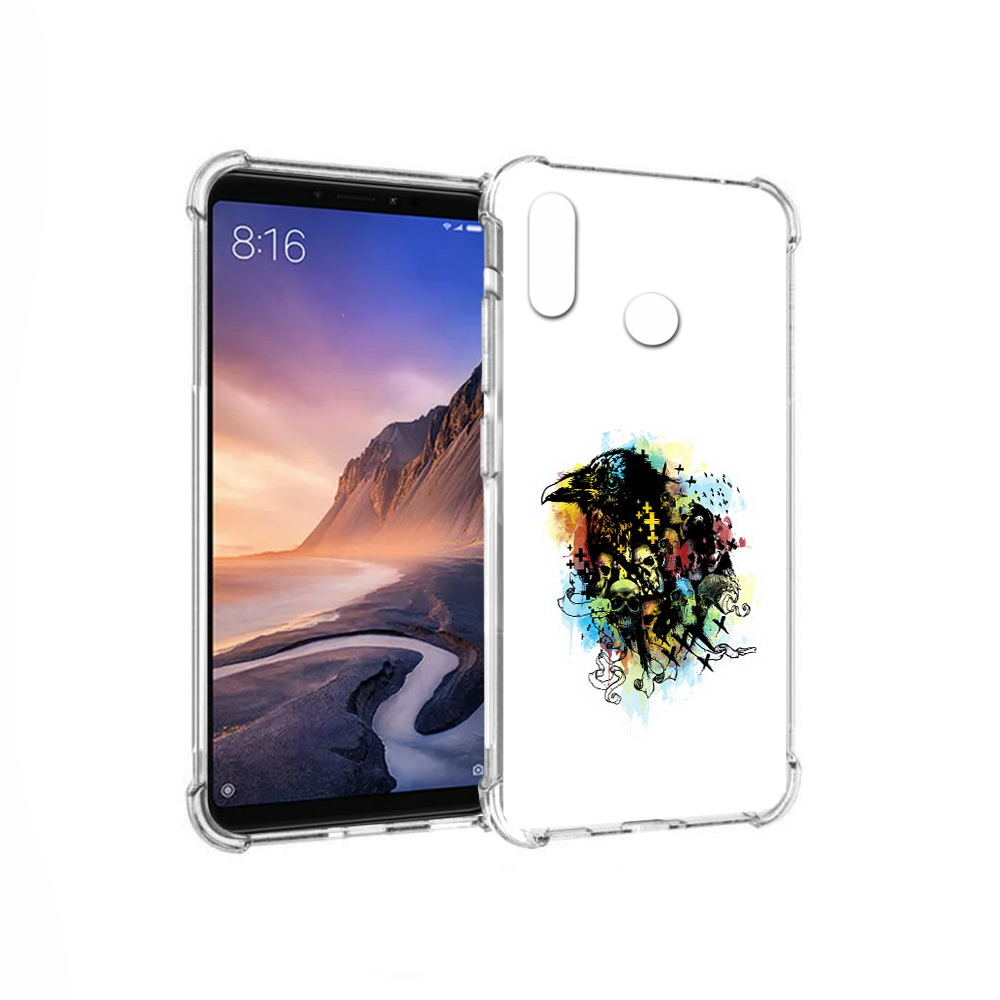 Чехол MyPads Tocco для Xiaomi Mi Max 3 ворон и черепа (PT115366.313.273), Прозрачный, Tocco
Чехол MyPads Tocco для Xiaomi Mi Max 3 ворон и черепа (PT115366.313.273), Прозрачный, Tocco