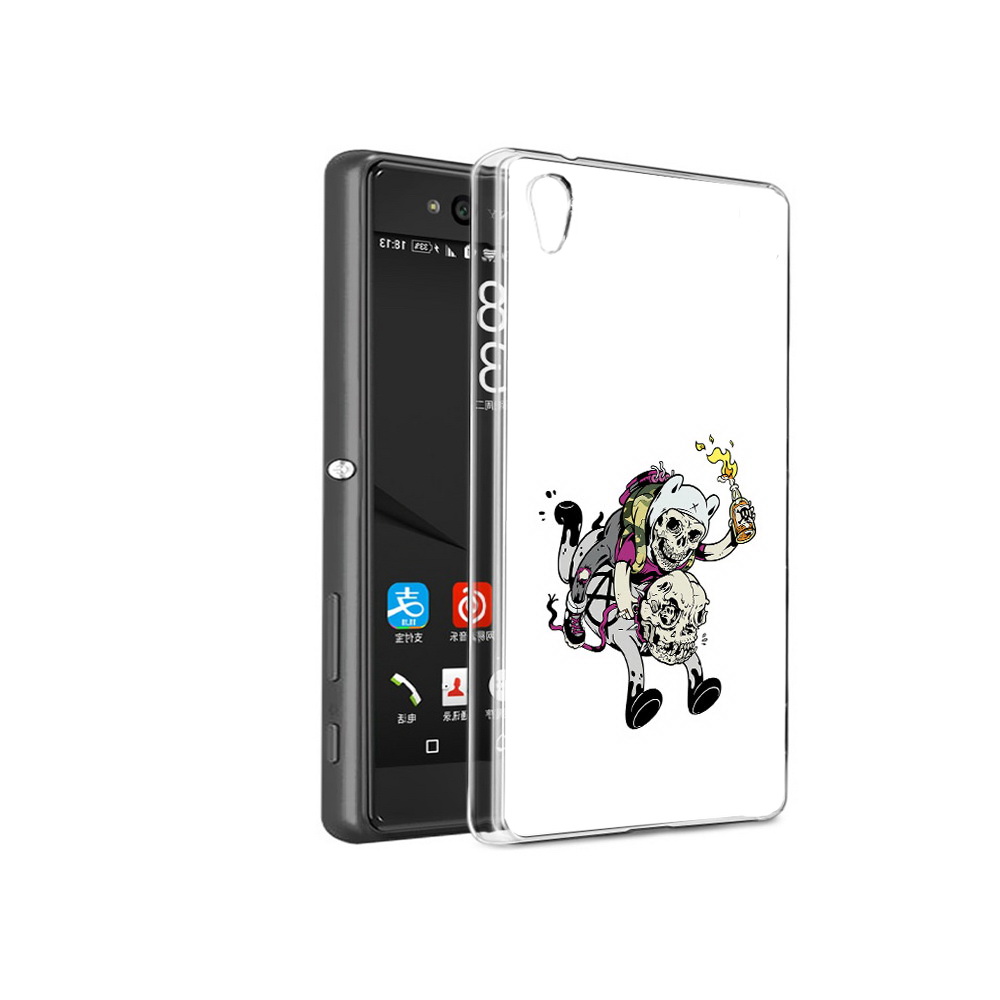 Чехол MyPads Tocco для Sony Xperia C6 время приключений скелеты (PT28839.243.277), Прозрачный, Tocco 
Чехол MyPads Tocco для Sony Xperia C6 время приключений скелеты (PT28839.243.277), Прозрачный, Tocco
