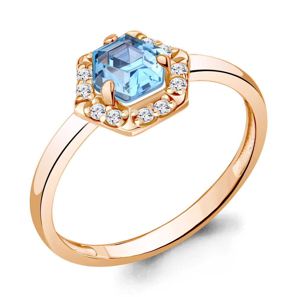 Кольцо из серебра с фианитом Aquamarine Aquamarine 6964392А_925_з р. 16,5, 6964392А_925_з
Кольцо из серебра с фианитом Aquamarine Aquamarine 6964392А_925_з р. 16,5, 6964392А_925_з