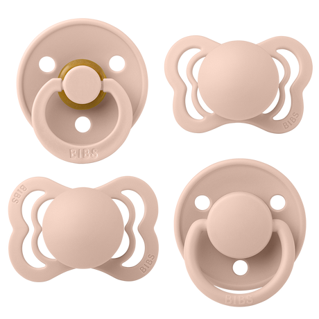 фото Набор пустышек bibs try-it collection baby blush, 4 шт. 91341