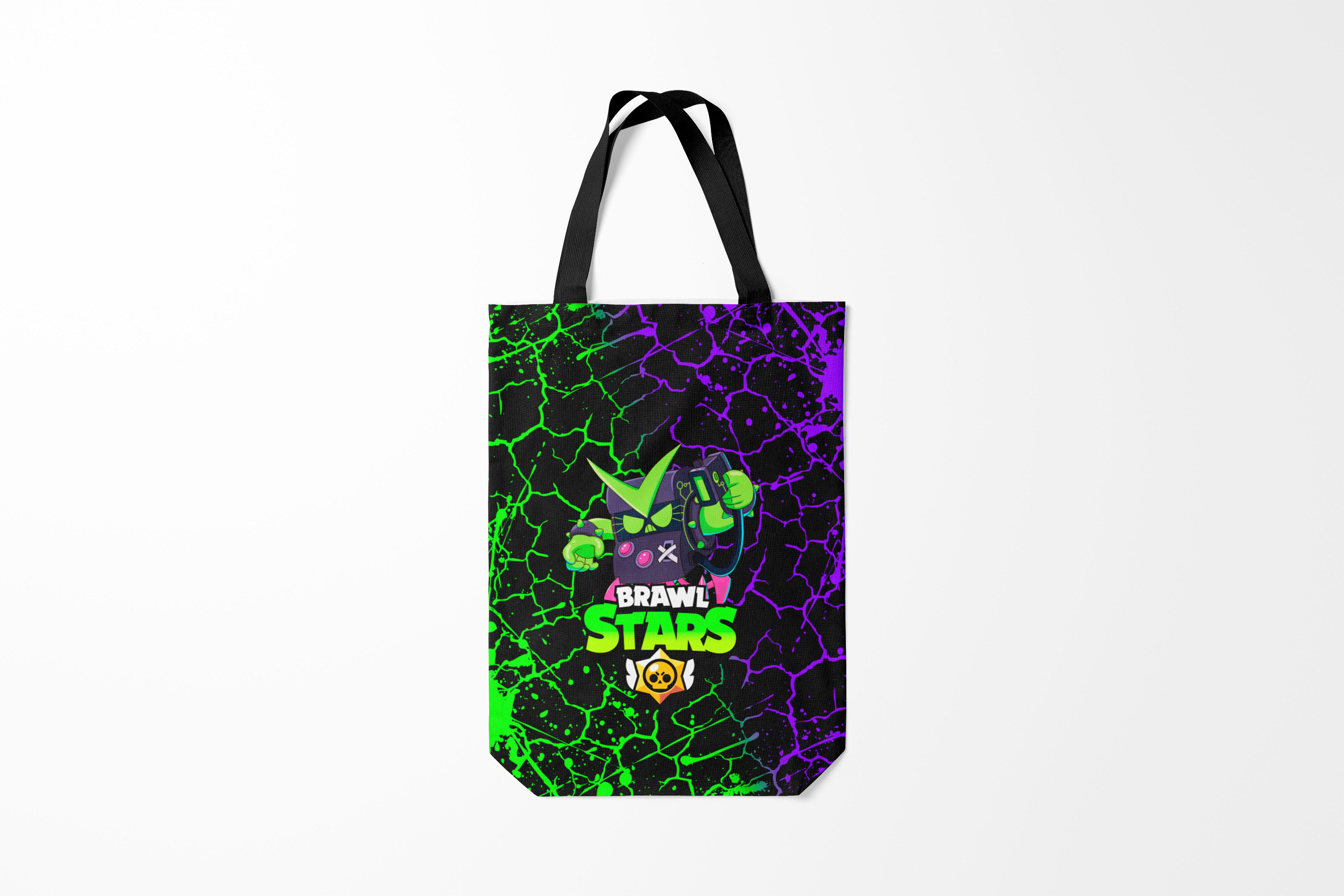 Сумка шoппер унисекс Burnettie Brawl Stars VIRUS 8 BIT, разноцветный, Brawl Stars VIRUS 8 BIT 
Сумка шoппер унисекс Burnettie Brawl Stars VIRUS 8 BIT, разноцветный, Brawl Stars VIRUS 8 BIT