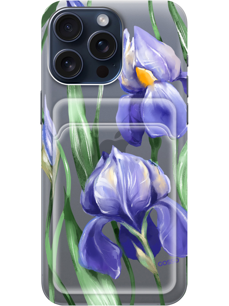 Силиконовый чехол на Apple iPhone 15 Pro Max с рисунком "Amazing Irises" прозрачный, Прозрачный;белый;синий, 20011942
Силиконовый чехол на Apple iPhone 15 Pro Max с рисунком "Amazing Irises" прозрачный, Прозрачный;белый;синий, 20011942