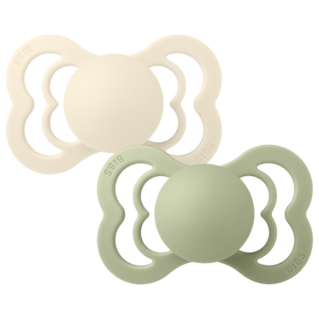 Набор пустышек BIBS Supreme Silicone: Ivory/Sage, 6-36 мес., 2 шт. 160346, Supreme Silicone
Набор пустышек BIBS Supreme Silicone: Ivory/Sage, 6-36 мес., 2 шт. 160346, Supreme Silicone