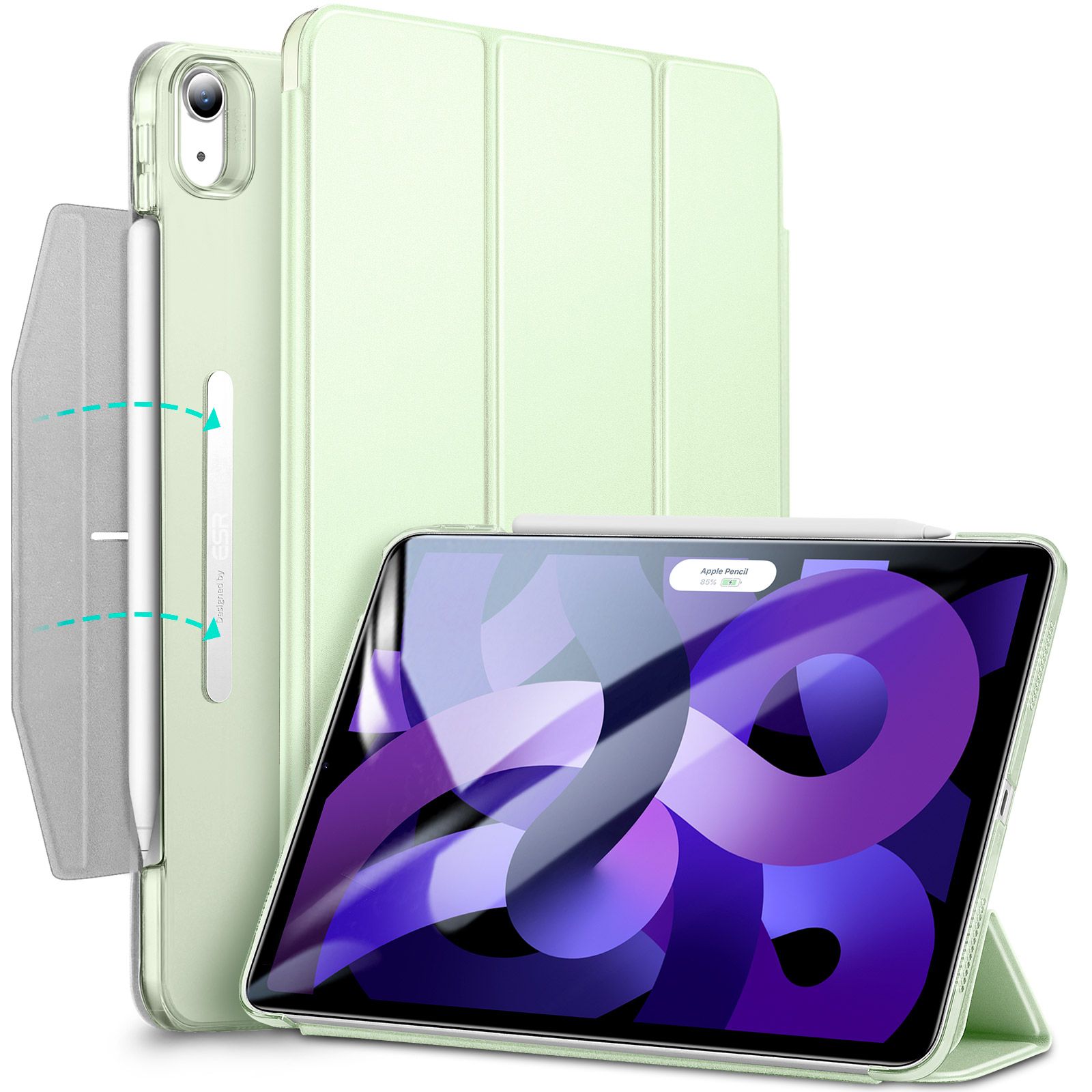Чехол книжка ESR Ascend Trifold Case для iPad Air 4 (2020) / Air 5 (2022), iPad Air 4 (2020) 10.9", iPad Air 5
Чехол книжка ESR Ascend Trifold Case для iPad Air 4 (2020) / Air 5 (2022), iPad Air 4 (2020) 10.9", iPad Air 5