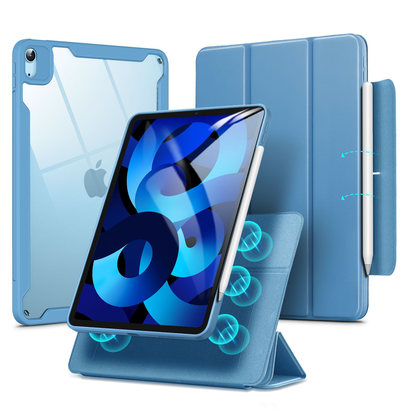 Чехол книжка ESR Rebound Hybrid Case 360 для iPad Air 4 (2020) / Air 5 (2022), iPad Air 4 (2020) 10.9", iPad Air 5
Чехол книжка ESR Rebound Hybrid Case 360 для iPad Air 4 (2020) / Air 5 (2022), iPad Air 4 (2020) 10.9", iPad Air 5