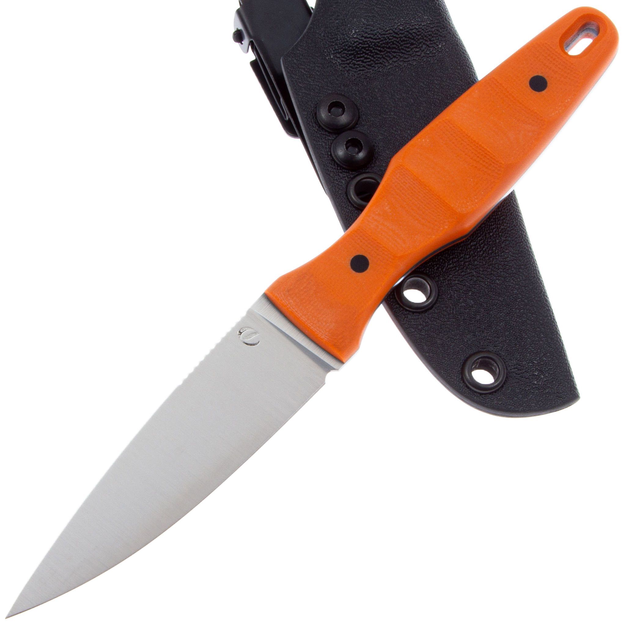 Геннадий Дедюхин нож Кинжалоид, сталь Bohler М390, рукоять оранжевая G-10, Оранжевый;серый, Кинжалоид
Геннадий Дедюхин нож Кинжалоид, сталь Bohler М390, рукоять оранжевая G-10, Оранжевый;серый, Кинжалоид