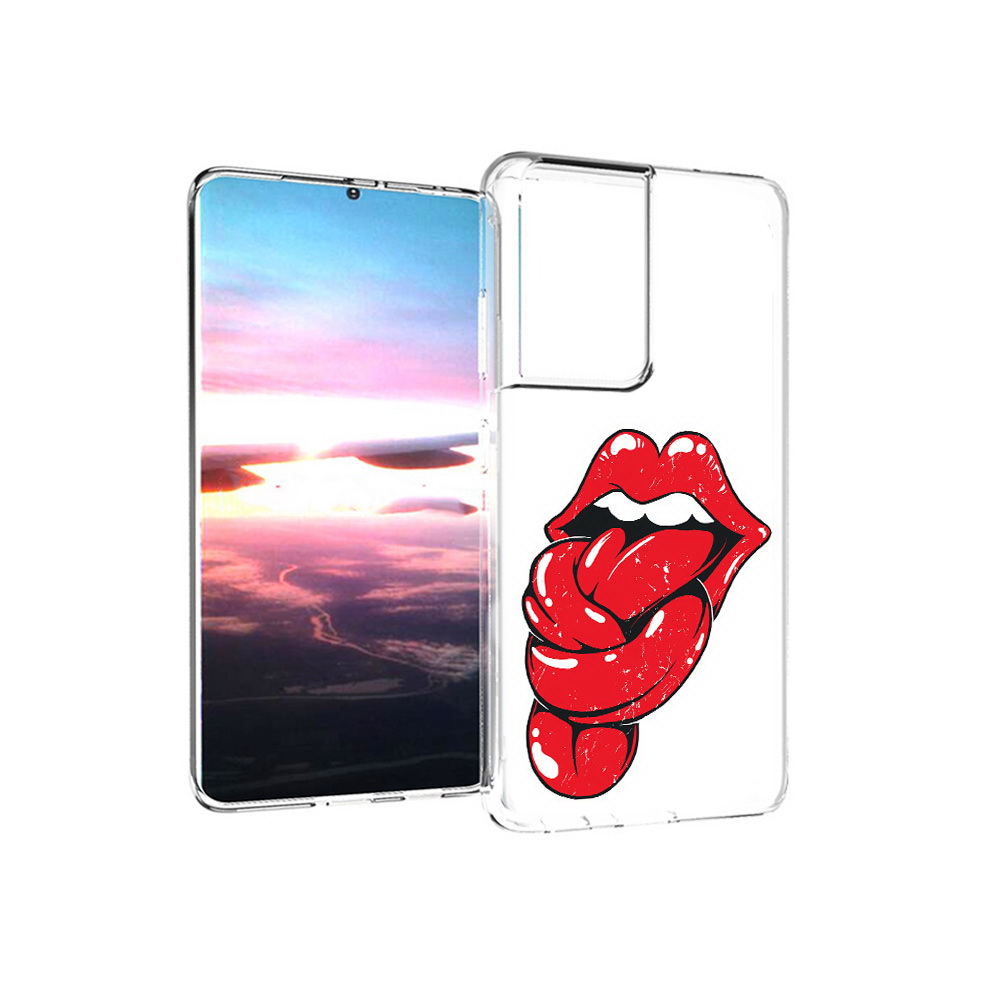 Чехол MyPads Tocco для Samsung Galaxy S21 Ultra яркие губы с языком (PT157307.497.705), Прозрачный, Tocco
Чехол MyPads Tocco для Samsung Galaxy S21 Ultra яркие губы с языком (PT157307.497.705), Прозрачный, Tocco