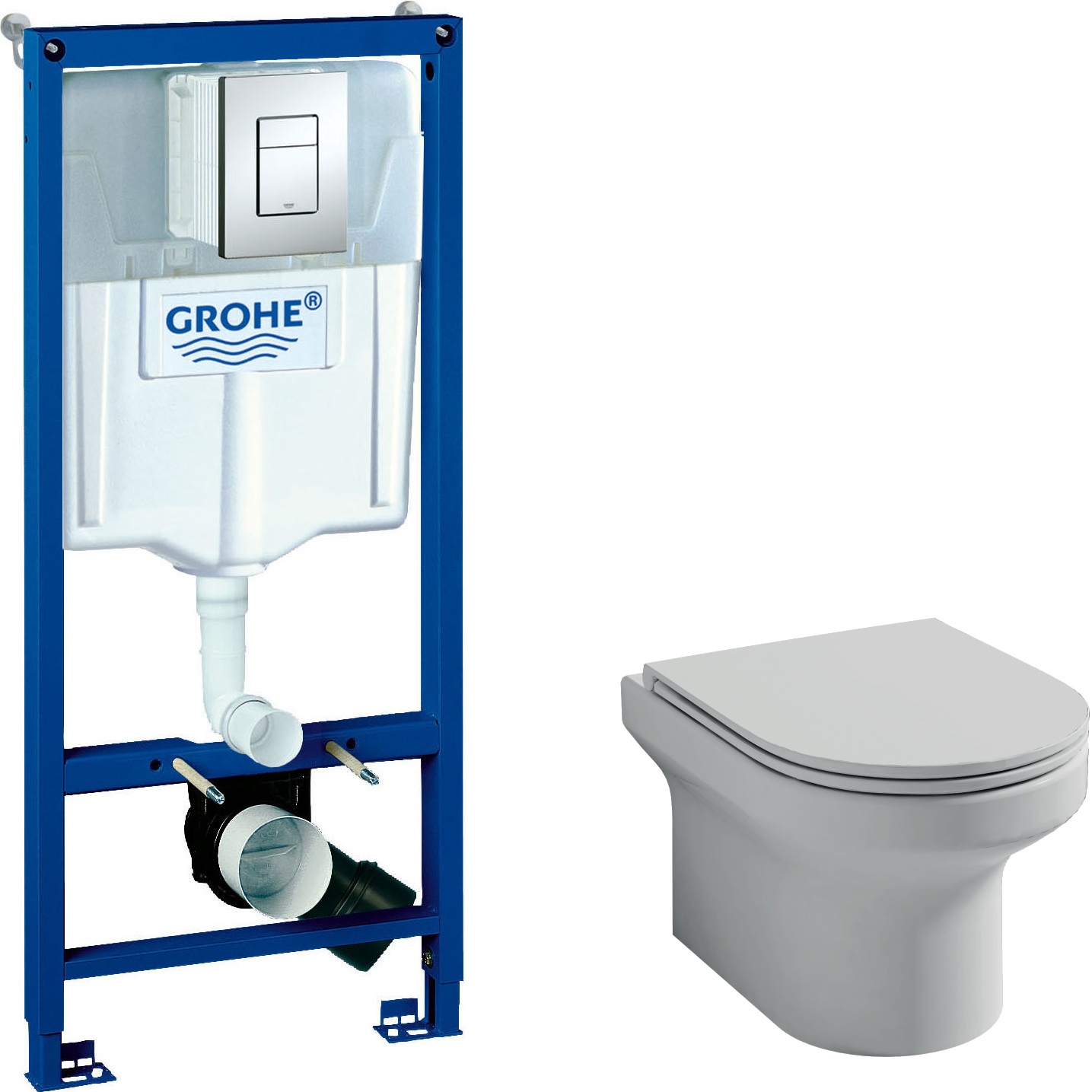 Комплект Унитаз подвесной Jacob Delafon Elite EDX114RU-00 безободковый + Инсталляция Grohe, Elite EDX114RU-00 безободковый
Комплект Унитаз подвесной Jacob Delafon Elite EDX114RU-00 безободковый + Инсталляция Grohe, Elite EDX114RU-00 безободковый