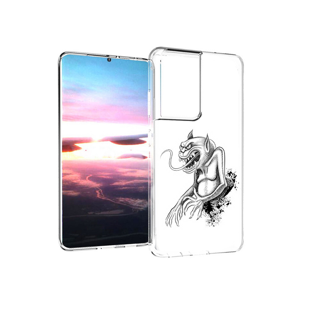 Чехол MyPads Tocco для Samsung Galaxy S21 Ultra чорт (PT157307.497.692), Прозрачный, Tocco
Чехол MyPads Tocco для Samsung Galaxy S21 Ultra чорт (PT157307.497.692), Прозрачный, Tocco