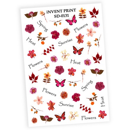 Слайдер-дизайн iNVENT PRiNT «Цветы. Бабочки. Листья. Веточки» №SD-131, Разноцветный, №SD-131
Слайдер-дизайн iNVENT PRiNT «Цветы. Бабочки. Листья. Веточки» №SD-131, Разноцветный, №SD-131