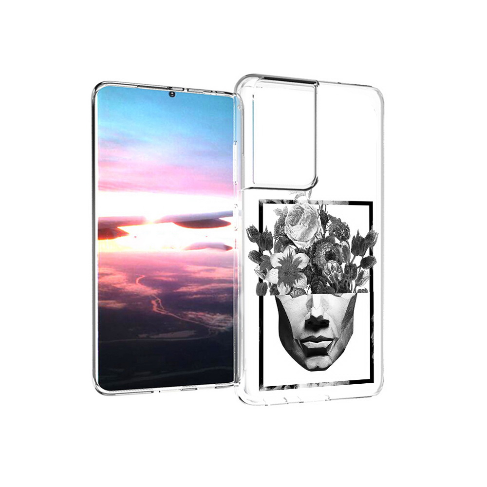 Чехол MyPads Tocco для Samsung Galaxy S21 Ultra черно белая ваза в абстракции, Прозрачный, Tocco
Чехол MyPads Tocco для Samsung Galaxy S21 Ultra черно белая ваза в абстракции, Прозрачный, Tocco