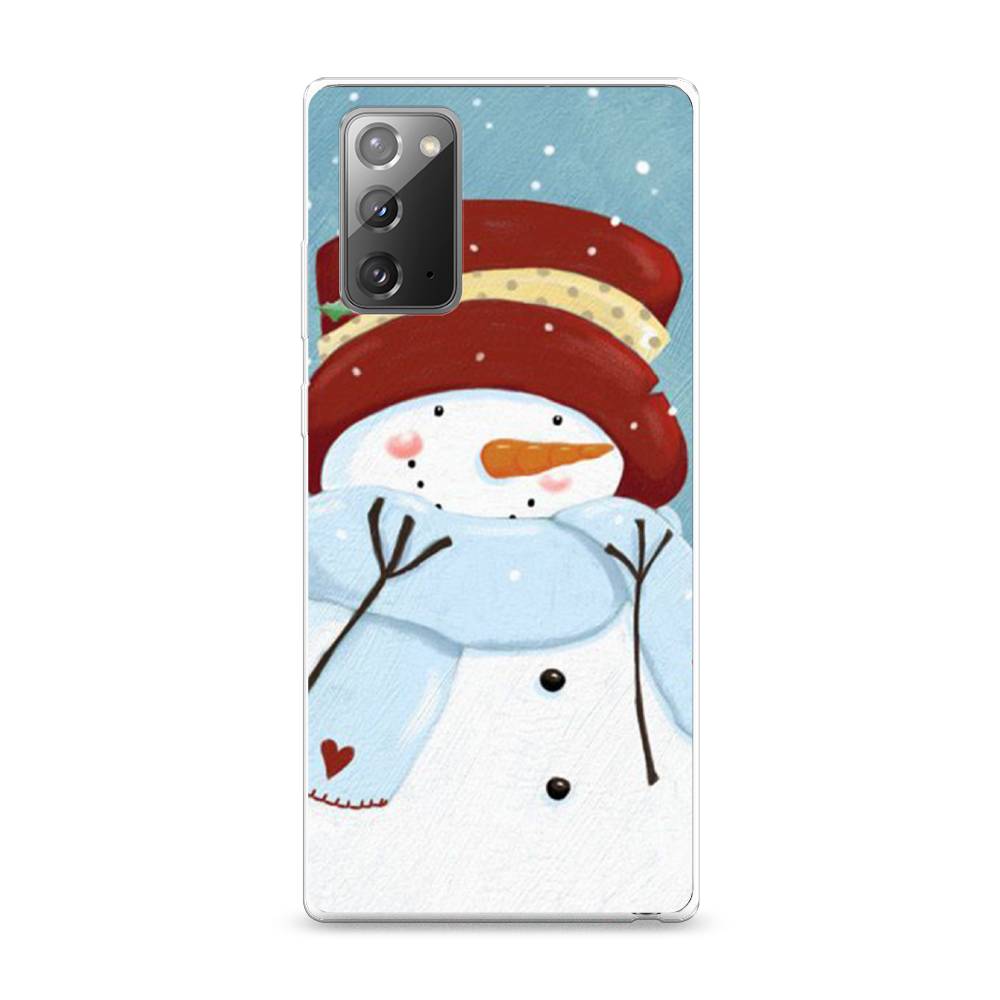 Чехол на Samsung Galaxy Note 20 "Застенчивый снеговик", Голубой;белый;красный, 2100950-5
Чехол на Samsung Galaxy Note 20 "Застенчивый снеговик", Голубой;белый;красный, 2100950-5