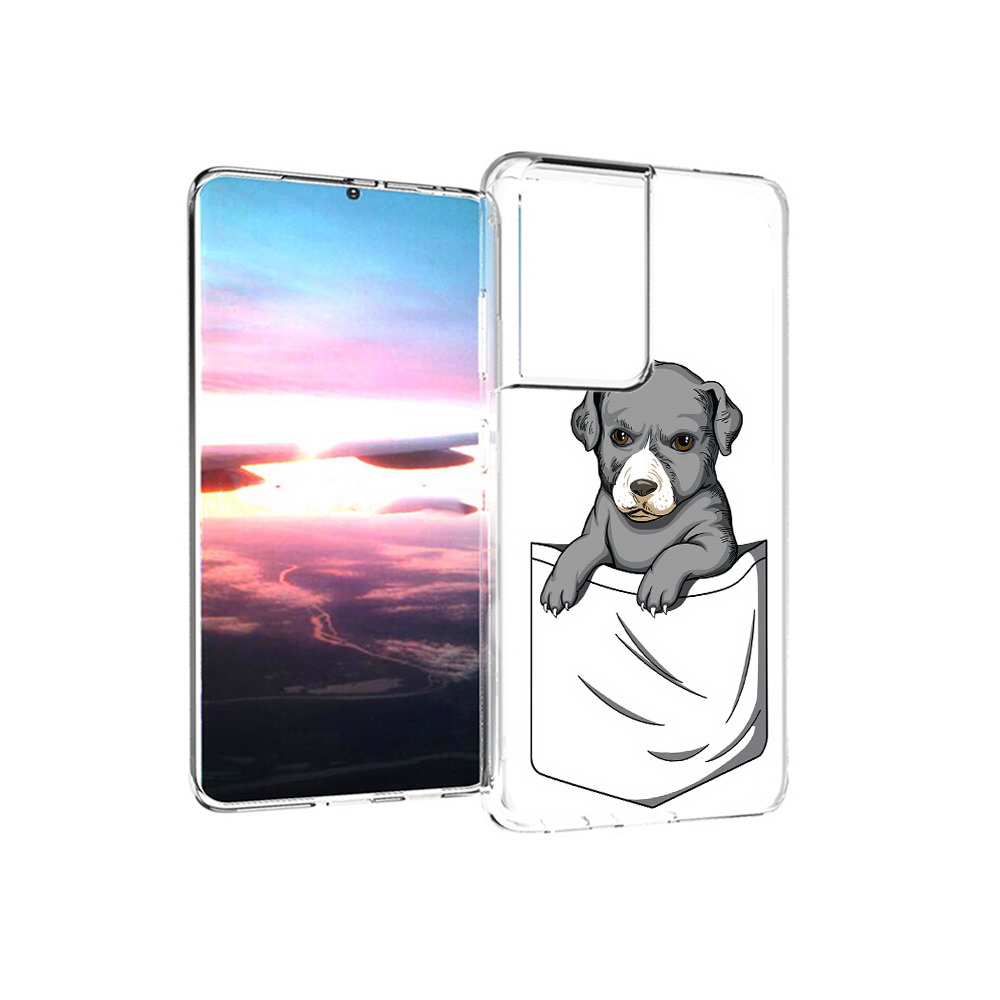 Чехол MyPads Tocco для Samsung Galaxy S21 Ultra собачка в кармане (PT157307.497.611), Прозрачный, Tocco
Чехол MyPads Tocco для Samsung Galaxy S21 Ultra собачка в кармане (PT157307.497.611), Прозрачный, Tocco