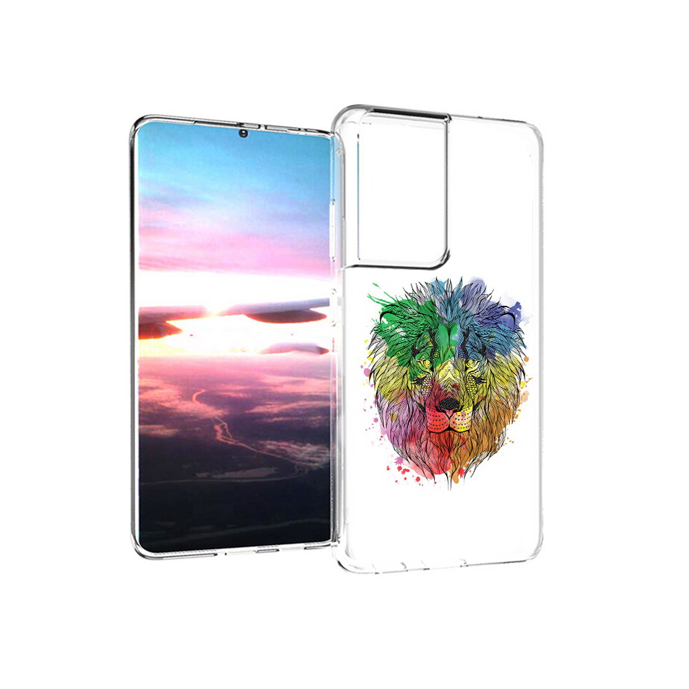 Чехол MyPads Tocco для Samsung Galaxy S21 Ultra разноцветный гордый лев (PT157307.497.573), Прозрачный, Tocco
Чехол MyPads Tocco для Samsung Galaxy S21 Ultra разноцветный гордый лев (PT157307.497.573), Прозрачный, Tocco