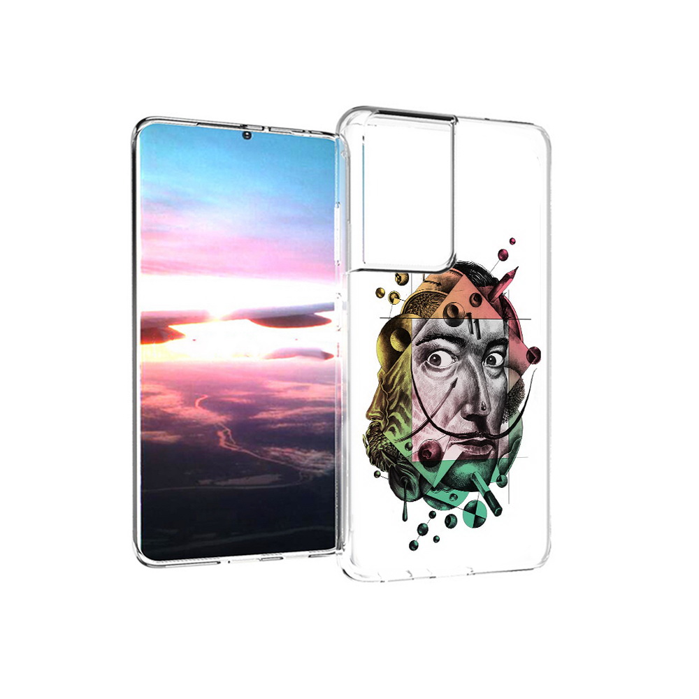 Чехол MyPads Tocco для Samsung Galaxy S21 Ultra разноцветное лицо абстракция, Прозрачный, Tocco
Чехол MyPads Tocco для Samsung Galaxy S21 Ultra разноцветное лицо абстракция, Прозрачный, Tocco