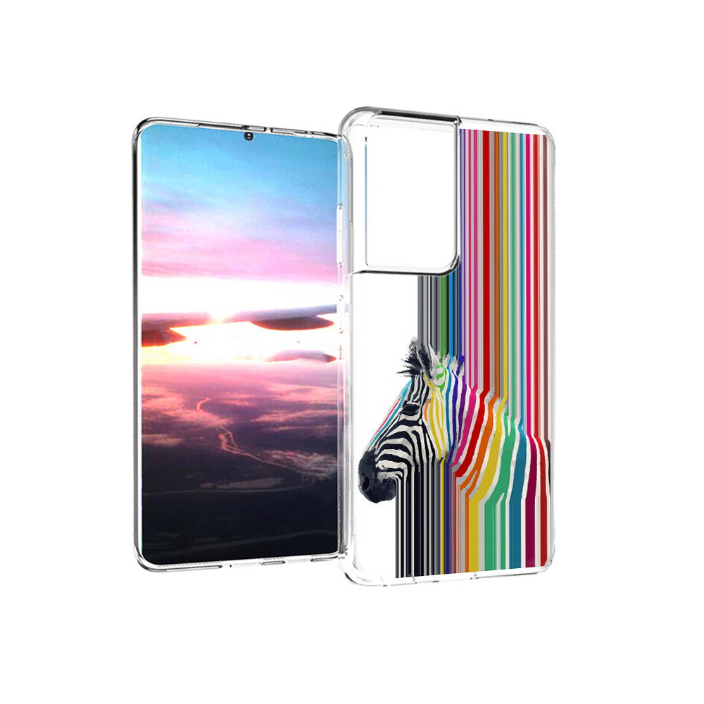 Чехол MyPads Tocco для Samsung Galaxy S21 Ultra радужная зебра (PT157307.497.565), Прозрачный, Tocco
Чехол MyPads Tocco для Samsung Galaxy S21 Ultra радужная зебра (PT157307.497.565), Прозрачный, Tocco