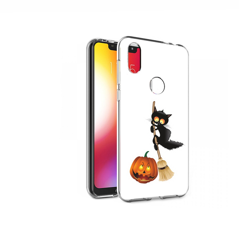 Чехол MyPads Tocco для Motorola One хэлуинский котик (PT126881.369.667), Прозрачный, Tocco
Чехол MyPads Tocco для Motorola One хэлуинский котик (PT126881.369.667), Прозрачный, Tocco