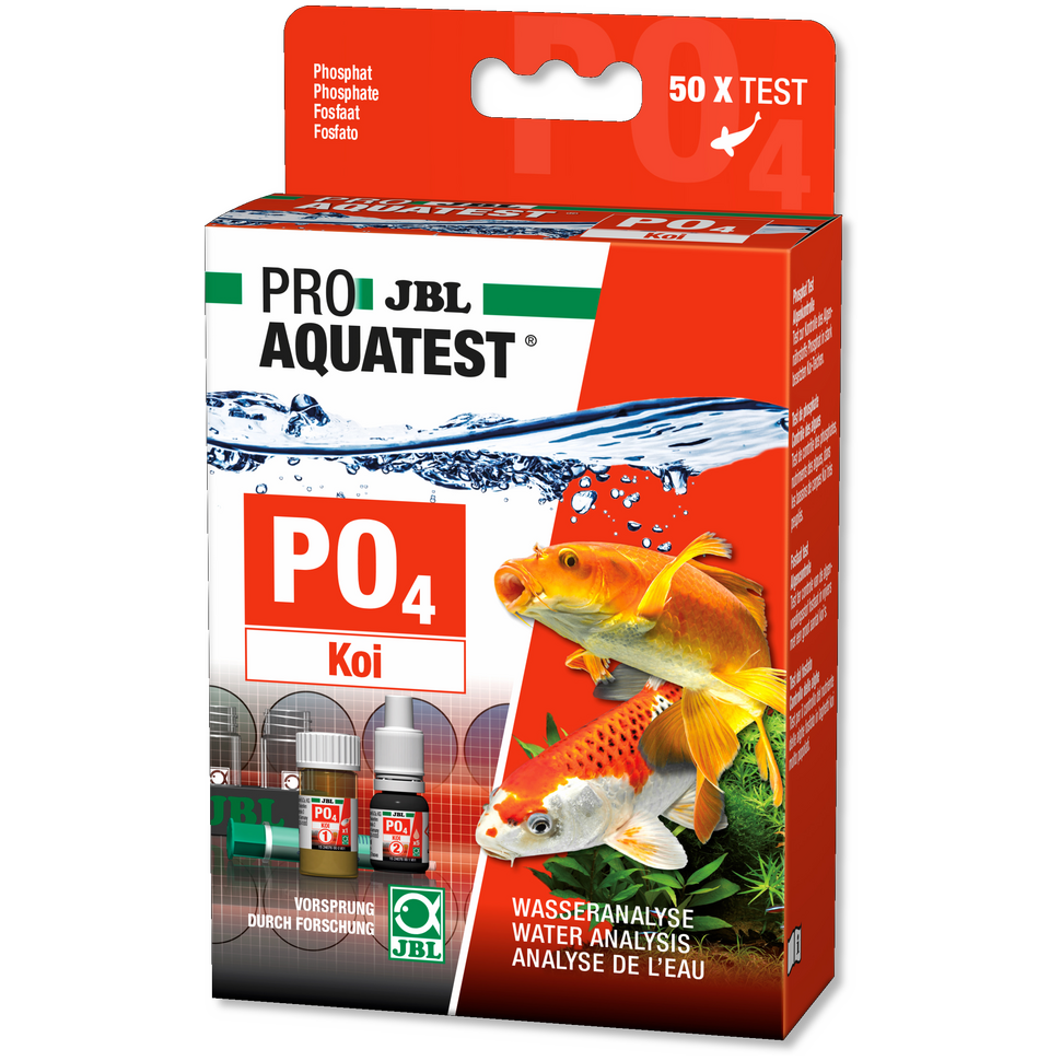 Экспресс-тест JBL ProAquaTest PO4 Phosphate Koi для определения фосфатов в прудах с кои
Экспресс-тест JBL ProAquaTest PO4 Phosphate Koi для определения фосфатов в прудах с кои