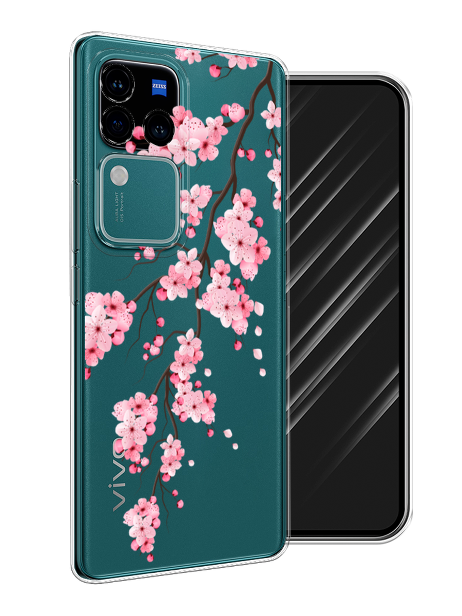 Чехол Awog на Vivo V30 Pro/S18 Pro "Розовая сакура", Розовый;белый;коричневый, 269950-1
Чехол Awog на Vivo V30 Pro/S18 Pro "Розовая сакура", Розовый;белый;коричневый, 269950-1