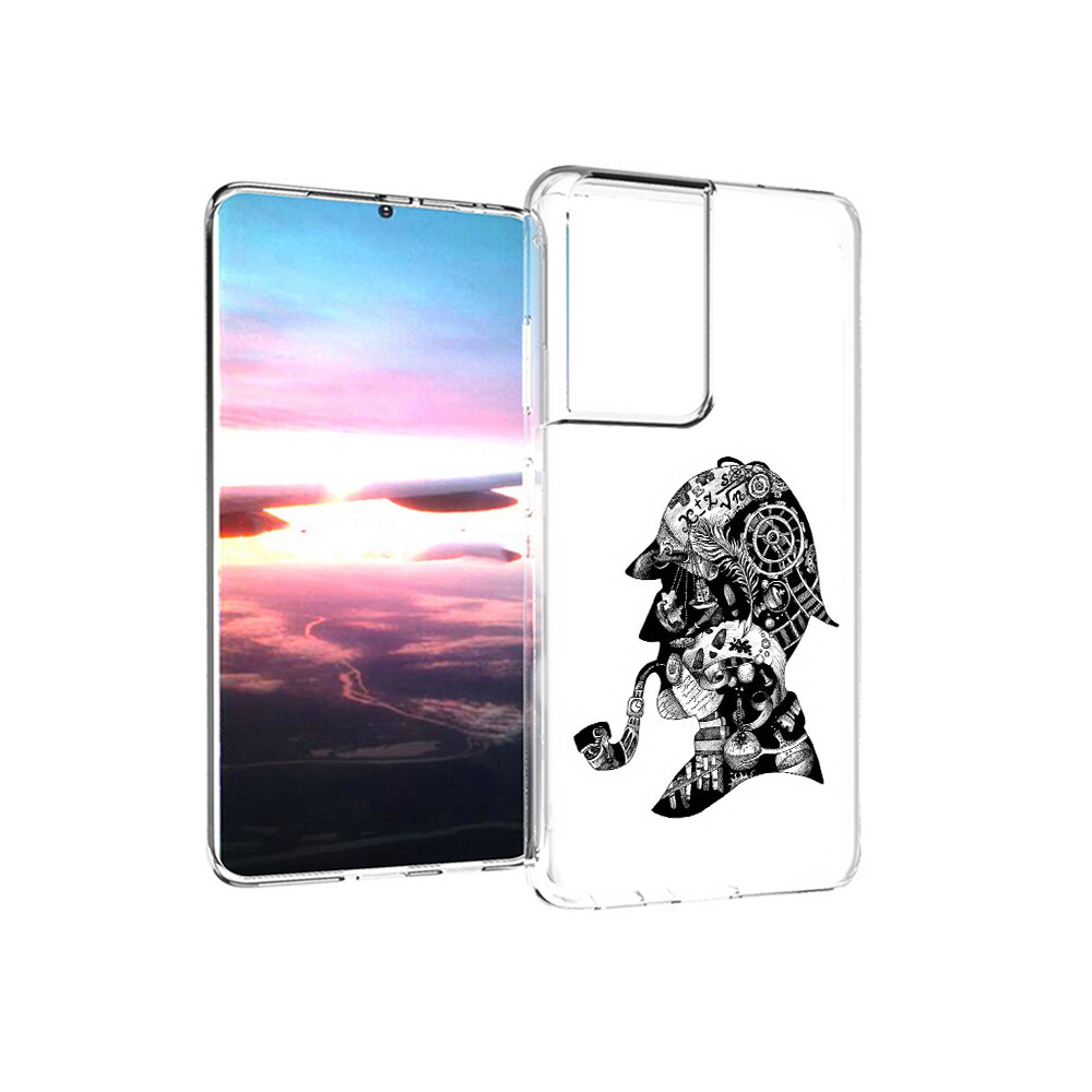 Чехол MyPads Tocco для Samsung Galaxy S21 Ultra мужчина с трубкой абстракция, Прозрачный, Tocco
Чехол MyPads Tocco для Samsung Galaxy S21 Ultra мужчина с трубкой абстракция, Прозрачный, Tocco