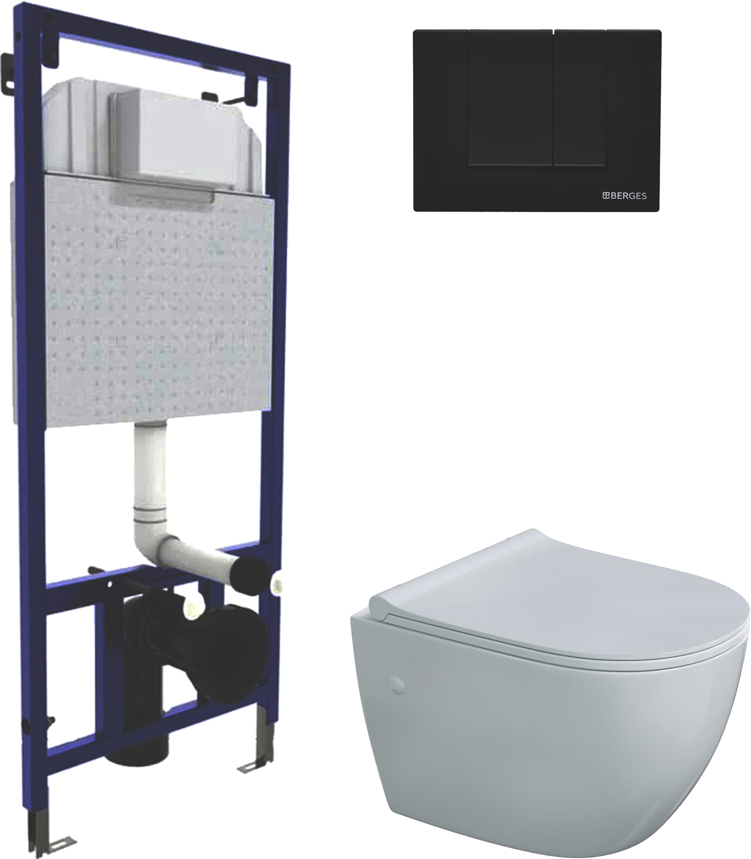 Комплект Унитаз подвесной Berges Wasserhaus Okus 082127 с микролифтом + Система инсталляц, Okus
Комплект Унитаз подвесной Berges Wasserhaus Okus 082127 с микролифтом + Система инсталляц, Okus