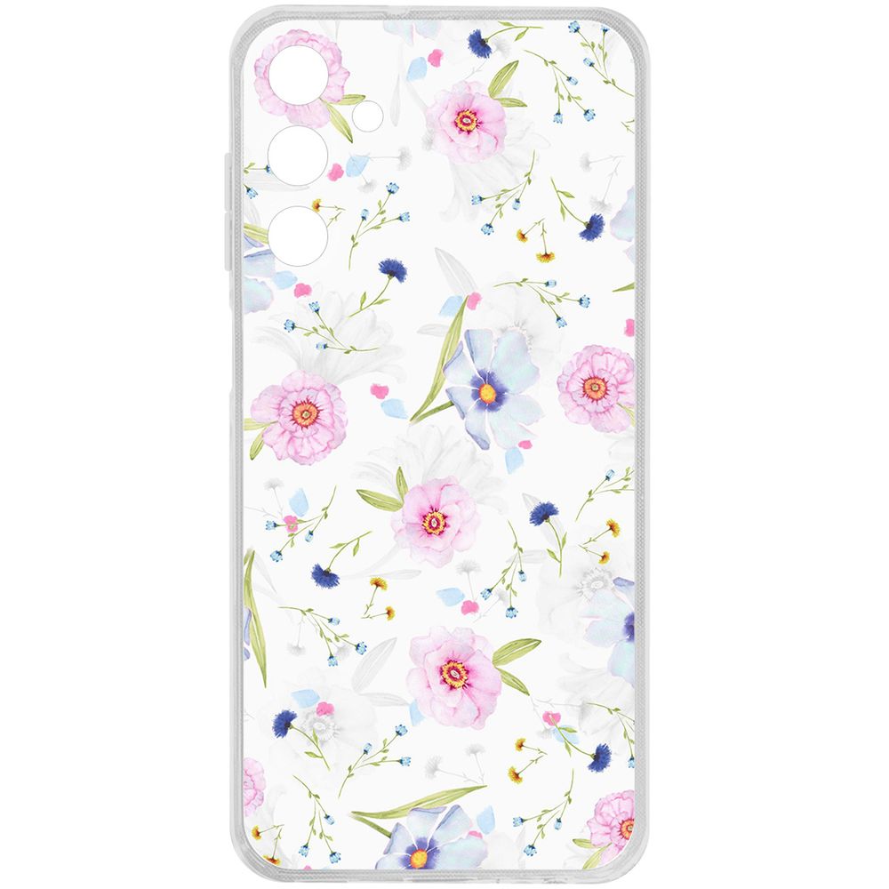 Чехол-накладка Krutoff Clear Case Цветочный паттерн 3 для Samsung Galaxy M15, Прозрачный
Чехол-накладка Krutoff Clear Case Цветочный паттерн 3 для Samsung Galaxy M15, Прозрачный