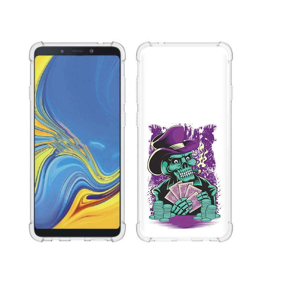 Чехол MyPads Tocco для Samsung Galaxy A9 зеленый череп с картами (PT118683.560.361), Прозрачный, Tocco
Чехол MyPads Tocco для Samsung Galaxy A9 зеленый череп с картами (PT118683.560.361), Прозрачный, Tocco