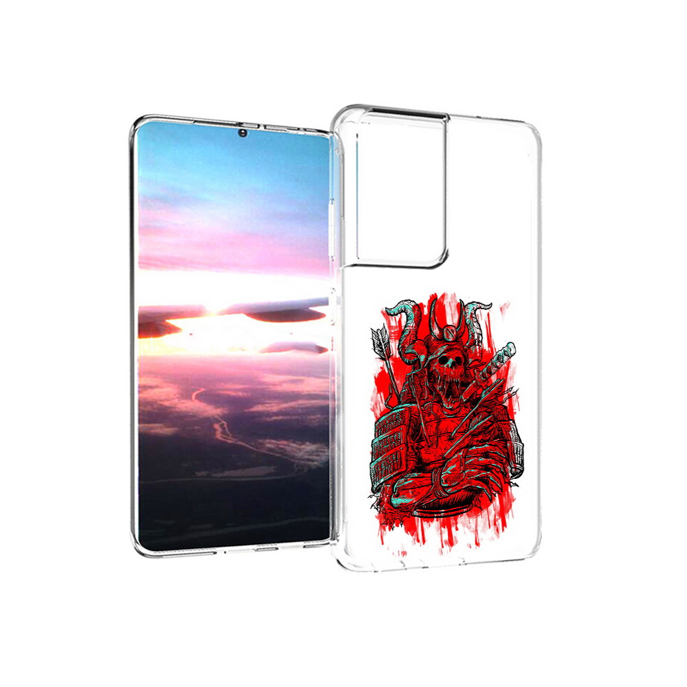 Чехол MyPads Tocco для Samsung Galaxy S21 Ultra красный скелет воин (PT157307.497.413), Прозрачный, Tocco
Чехол MyPads Tocco для Samsung Galaxy S21 Ultra красный скелет воин (PT157307.497.413), Прозрачный, Tocco