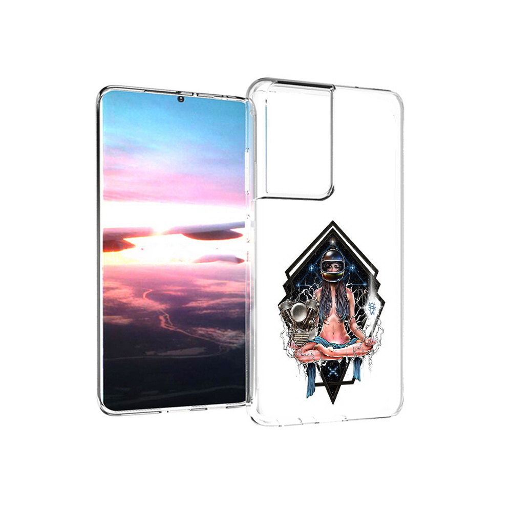 Чехол MyPads Tocco для Samsung Galaxy S21 Ultra красивая девушка в шлеме, Прозрачный, Tocco
Чехол MyPads Tocco для Samsung Galaxy S21 Ultra красивая девушка в шлеме, Прозрачный, Tocco